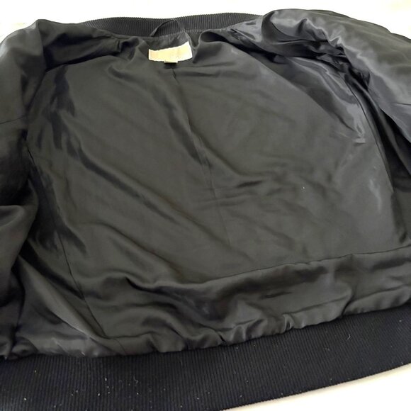 MICHAEL KORS  lightly down filled quilted black jacket  Misses XL - Picture 6 of 6